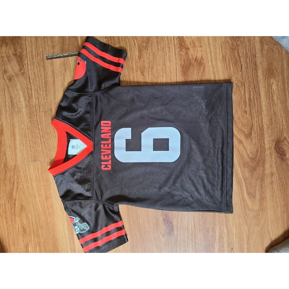Clevland Browns #6 Baker Mayfield Team NFL Jersey Youth Kids Size XSmall 4/5